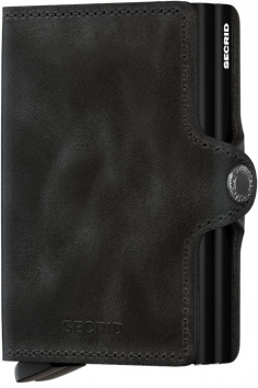 TWINWALLET VINTAGE BLACK DE SECRID