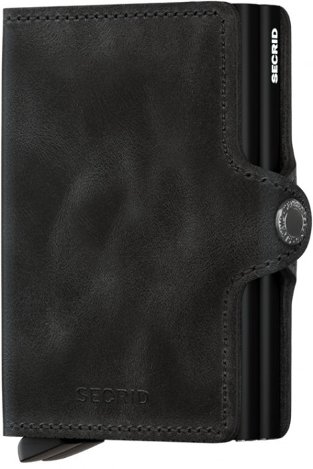 TWINWALLET VINTAGE BLACK DE SECRID