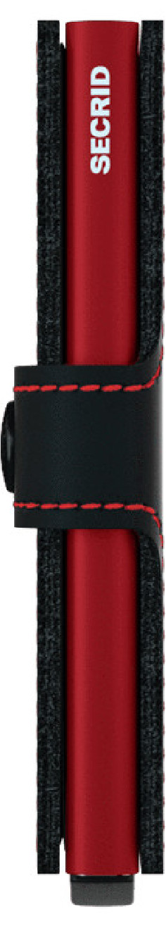 MINIWALLET DE SECRID MATTE BLACK AND RED 2