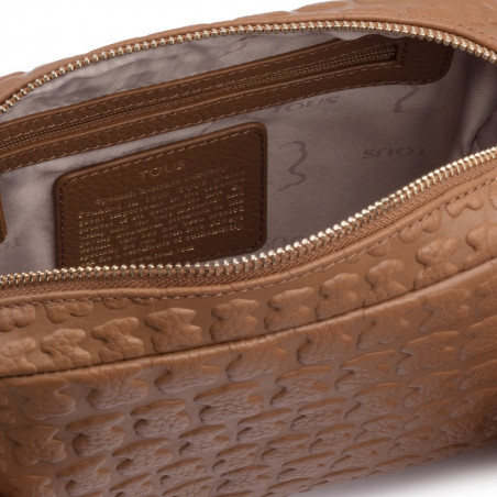 Bandolera Sherton de piel cuero de Tous