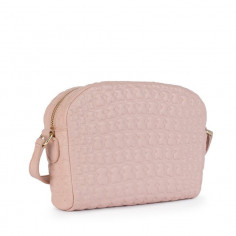 Bandolera Sherton de piel rosa de Tous 2