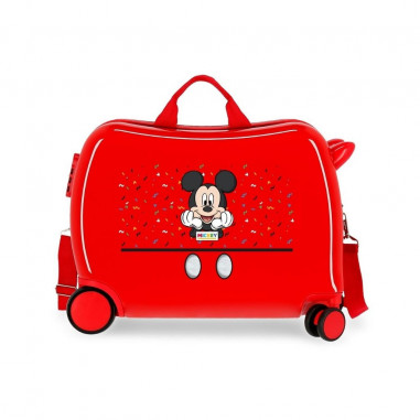 Mochila Saco Infantil Mickey Mouse Rojo (27 X 33 X 1 Cm) - Comprar online  en