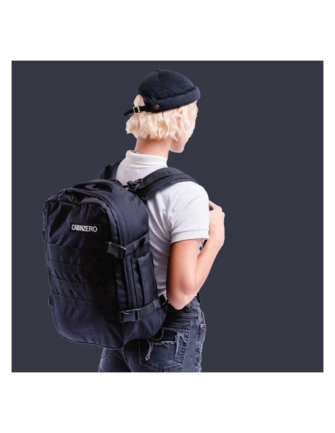 Mochila Cabin Zero 28 L. Military Tactical Backpack Absolute Black