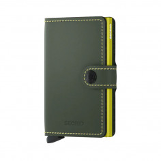 Mini wallet Matte Green Lime Secrid