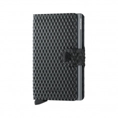 Mini Wallet Cubic Black Titanium Secrid