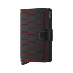 Mini Wallet Style Fuel Black-Red Secrid