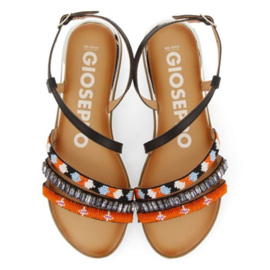 Sandalias de Tiras con Piedras Multicolor Legazpia Gioseppo