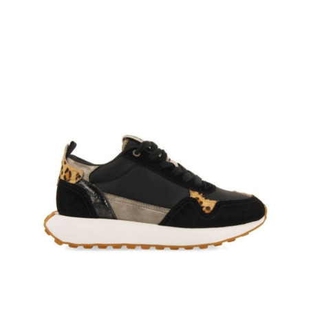 Sneakers Retro Negras Onaka Gioseppo