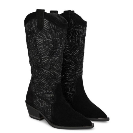 Bota Cowboy con Pedrería Alma en Pena