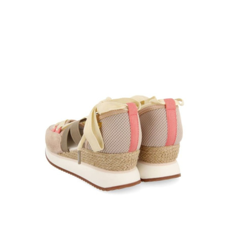 Sandalias Deportivas Nude con Cuña Samobor Gioseppo