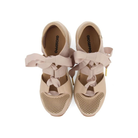 Sandalias Deportivas Beige Tipo Espadrille con Tiras Muir Gioseppo