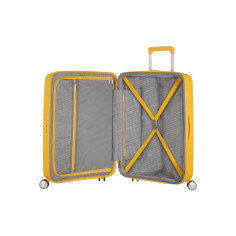 Maleta American Tourister Soundbox 67 cm Golden Yellow 2