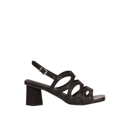 Sandalias de Tacón Negro Trento Pedro Miralles
