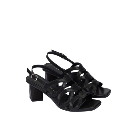 Sandalias de Tacón Negro Trento Pedro Miralles