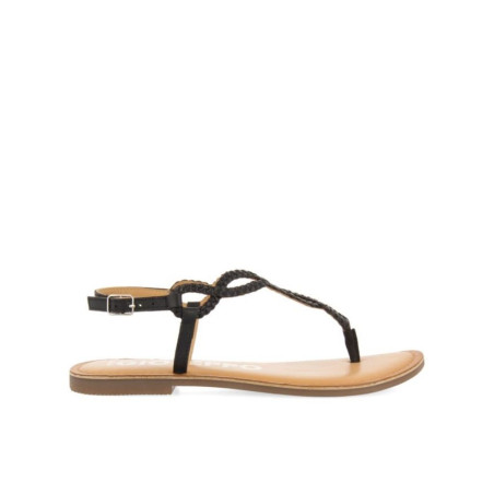 Sandalias Mujer de Tiras Trenzadas Negras Merignas Gioseppo