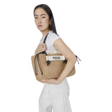 Bolso Capazo Tous Grande Negro Scoubidou