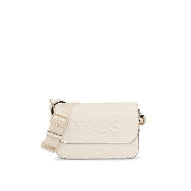 Bolso Tous Bandolera Mediana Beige Brenda