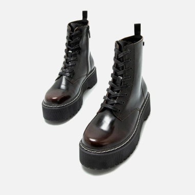 Botines para Mujer Stormy Rojo Mustang