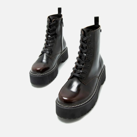 Botines para Mujer Stormy Rojo Mustang