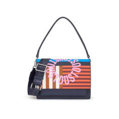 Bolso Tous Bandolera Mediana Audree Azul Marino Hanna