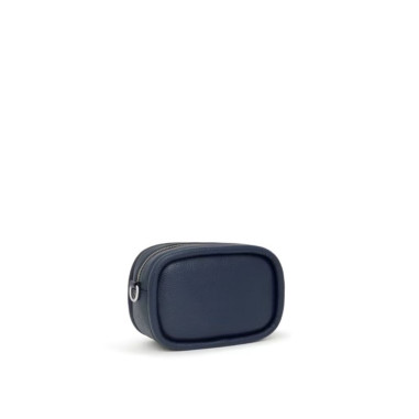 Bolso Tous Bandolera Reporter de Piel Azul Marino Miranda