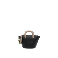 Bolso Tous Capazo Pequeño Negro Helen