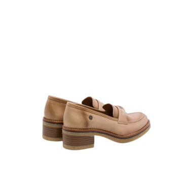 Mocasines Porronet  de Piel Camel Garazi