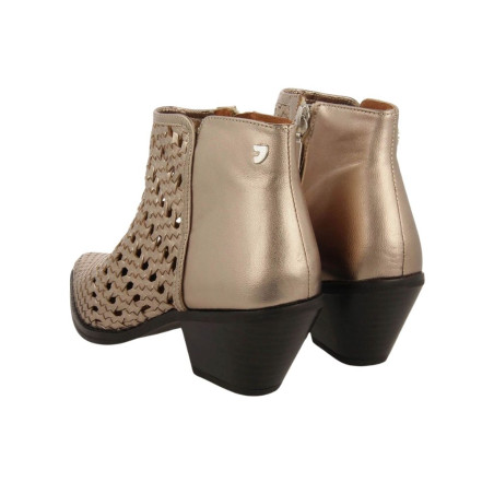 Botines Cowboy Trenzado Plomo Crawford Gioseppo