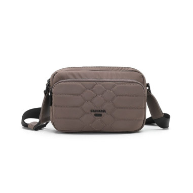 Bolso Cacharel Mini Bandolera Acolchada Marrón