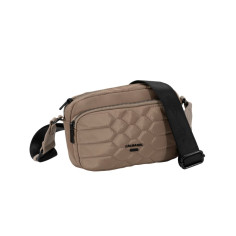 Bolso Cacharel Mini Bandolera Acolchada Crema