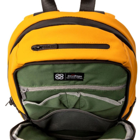 Mochila de Viaje Citybag Amarilla Stivibags