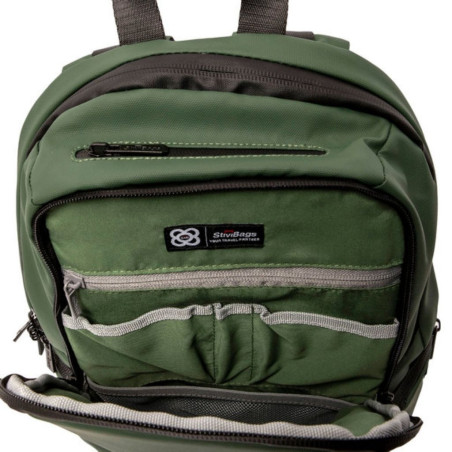 Mochila de Viaje Citybag Verde Stivibags