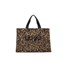 Liu Jo Bolsos Tote Animal Print Marrón