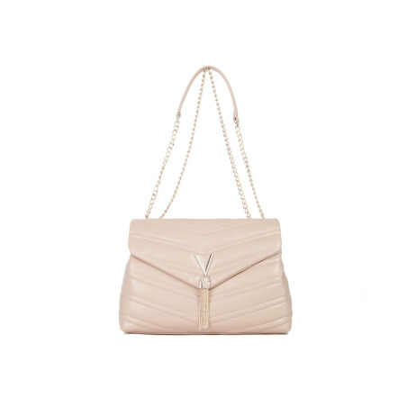 Bolso de Hombro Valentino Privilege Beige