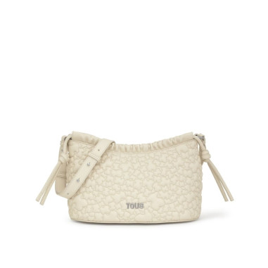 Bolso Tous Bandolera Mediana Beige Puffy Bear