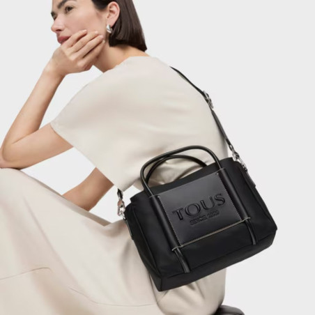 Bolso Tous City Mediano Negro Empire Soft