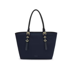 Bolso Tous Capazo Grande Azul Marino Buckles Soft