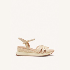 Sandalias Plataforma Rafia Natural Guildhall Gioseppo