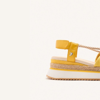 Sandalias Deportivas Plataforma Rafia...