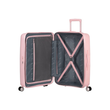 Maleta American Tourister SoundBox 67 cm Pastel Pink