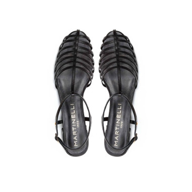 Sandalia Destalonada Plana Panaro...