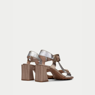 Sandalia Tacón Miami Metalizados...