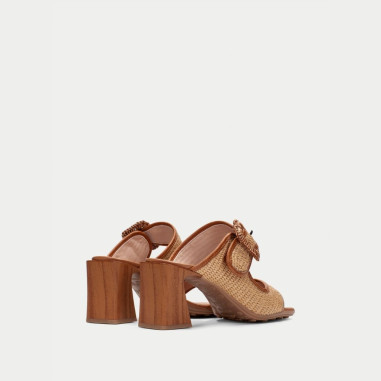 Sandalias Destalonadas Miami Cuero...