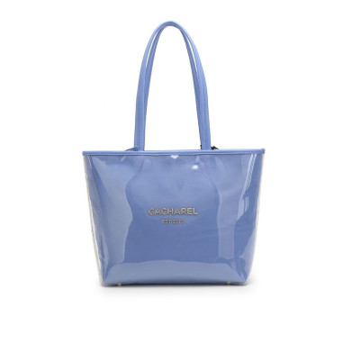 Bolso Shopper Cacharel Vinilo Lavanda