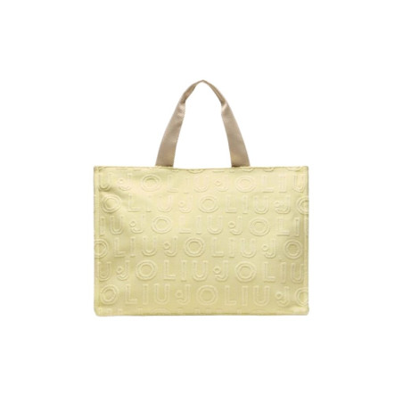 Liu Jo Bolso Tote Amarillo de Jacquard