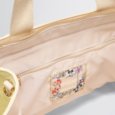 Liu Jo Bolso Tote Amarillo de Jacquard