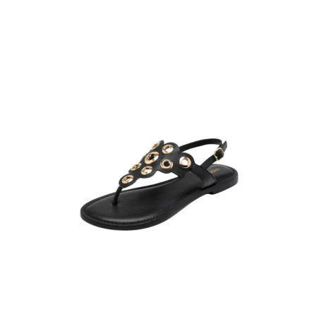 Sandalias Griegas Dunbar Negras Gioseppo