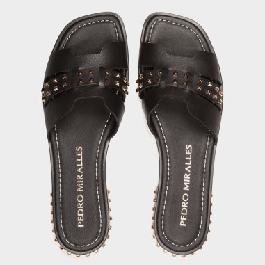 Sandalias Planas Adalia Negros Pedro...