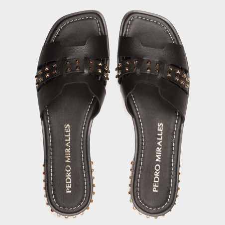 Sandalias Planas Adalia Negros Pedro Miralles