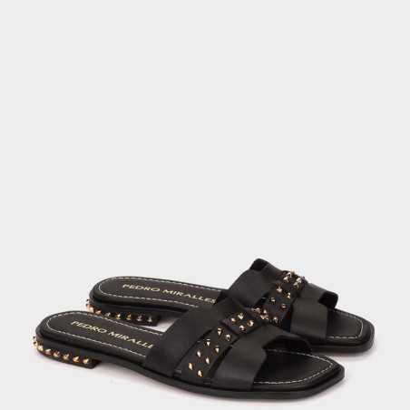 Sandalias Planas Adalia Negros Pedro Miralles